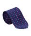 Supreme Products Unisex Adult Diamond Show Tie (Navy/Pink) (One Size) - UTBZ4717