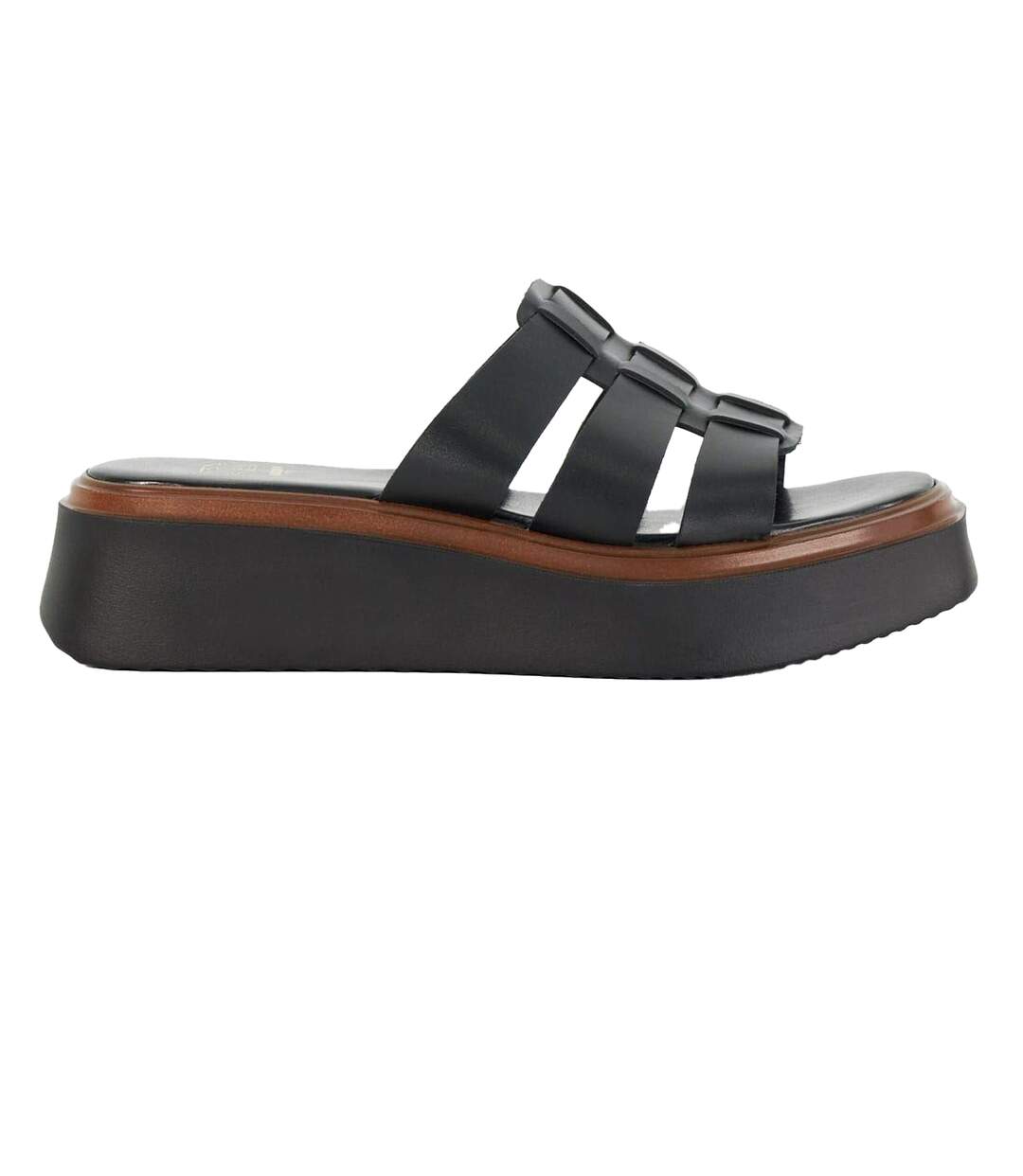 Sandales Latelys Femme Noir Dune London-1