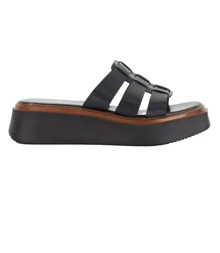 Sandales Latelys Femme Noir Dune London