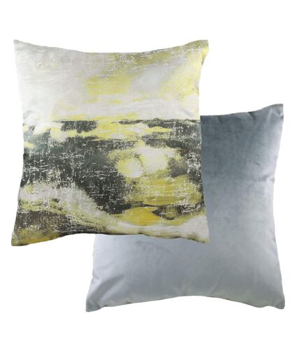 Evans Lichfield - Housse de coussin (Gris / Ocre) (43 cm x 43 cm) - UTRV2198