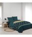 Parure de Lit 3 Pièces Triade 240x220cm Vert-2