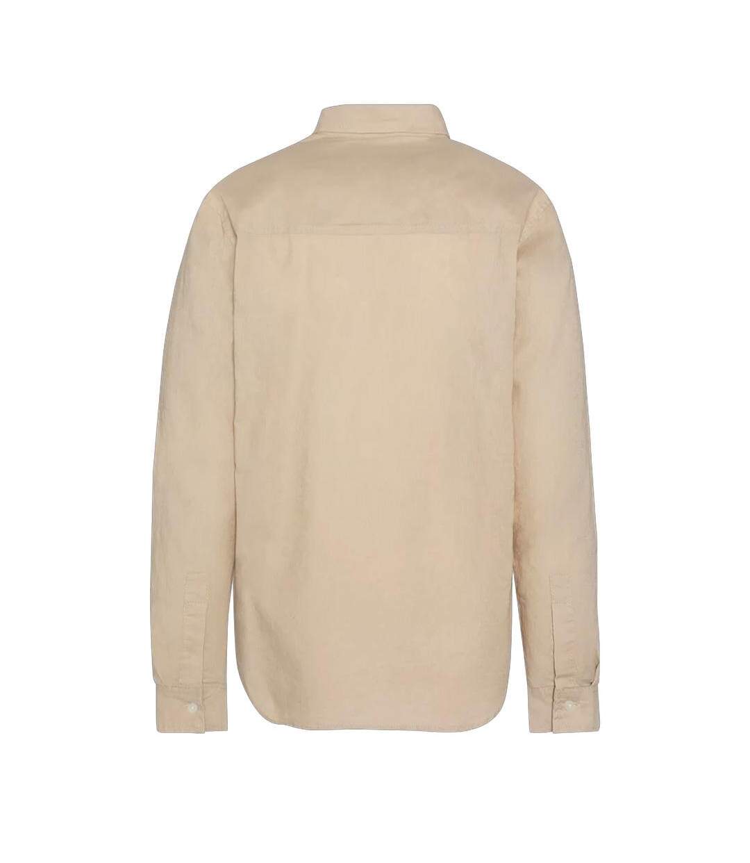 Chemise beige homme schott shroml - 3xl-2