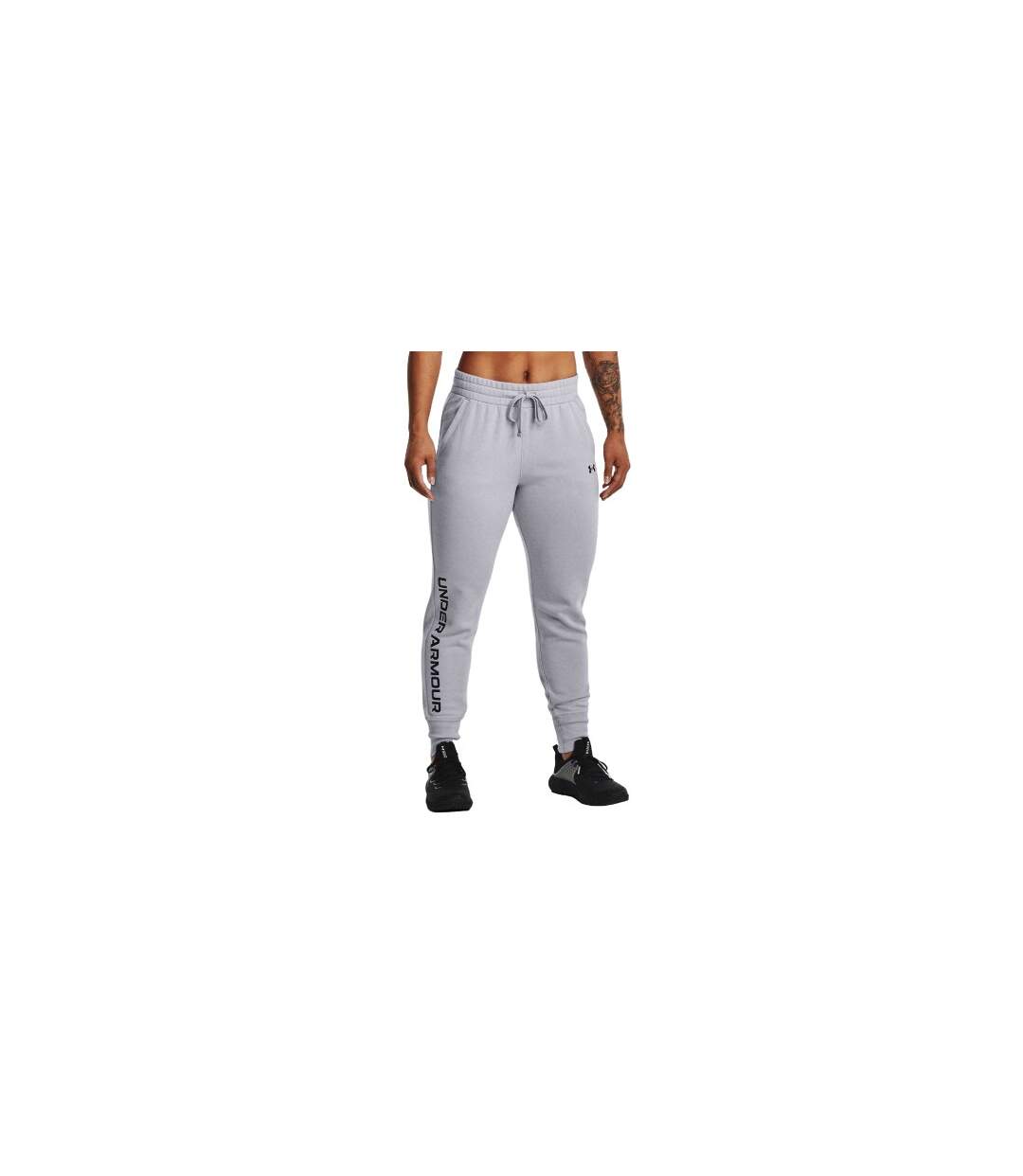 Pantalon De Jogging Rival Femme Gris Under Armour-1