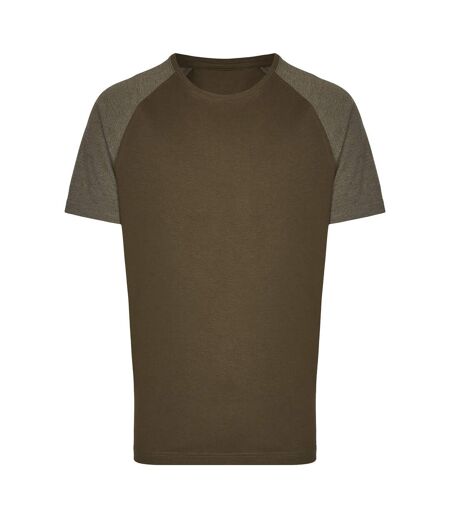 T-shirt My Mate Homme Olive Olive Chiné Miners Mate
