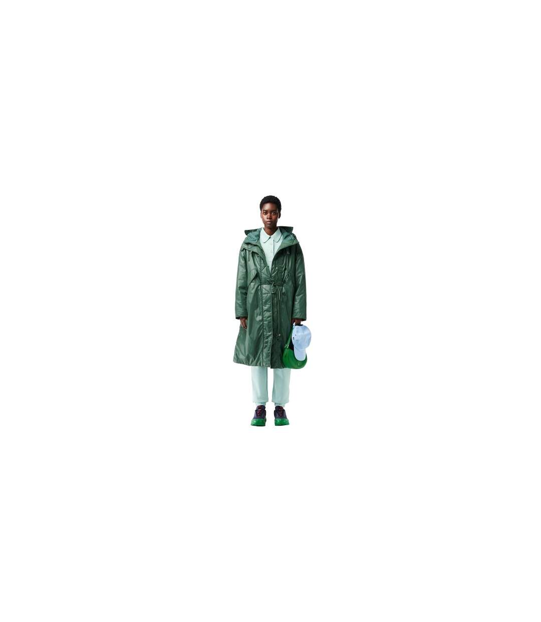 Veste Femme Vert Lacoste-1