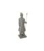 Statue Déco Samouraï 119cm Gris