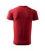 T-shirt Basic Homme Rouge Adler-2
