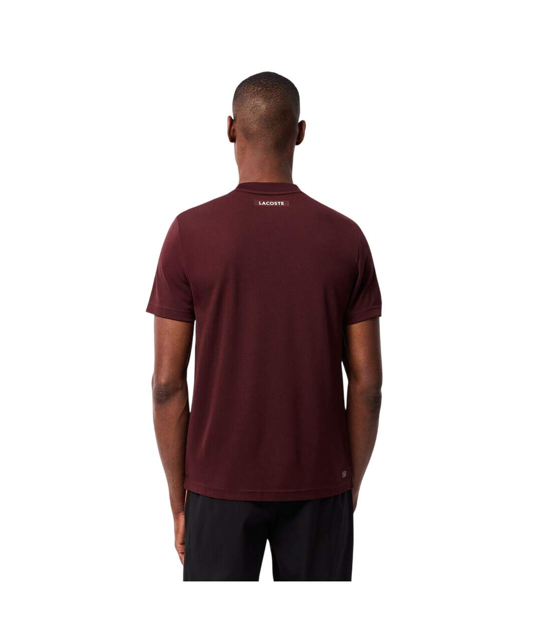 T-shirt Tennis Homme Marron Lacoste-3