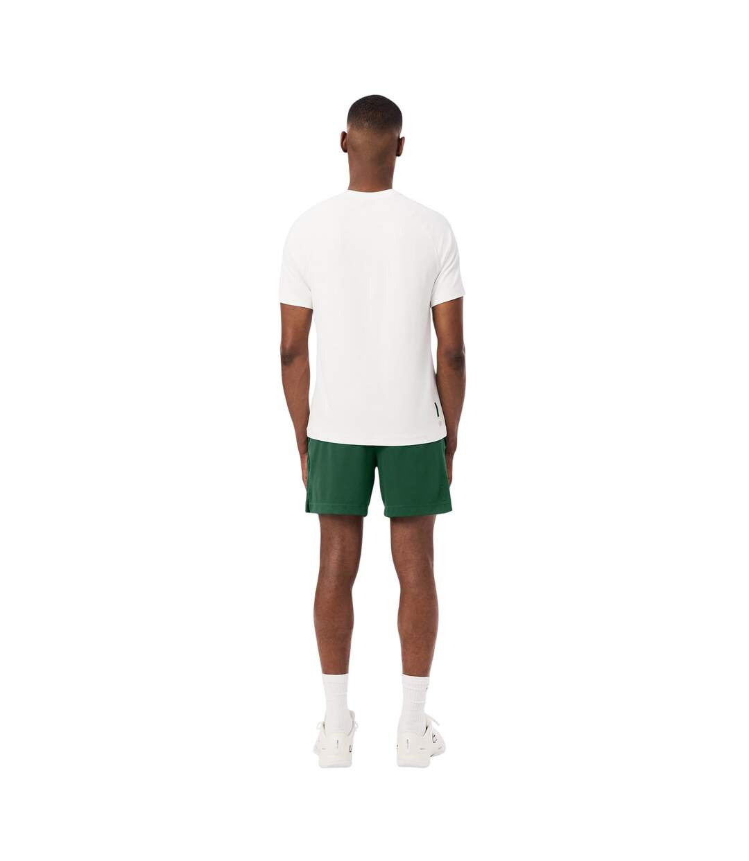 Short Tennis Tech Homme Vert Lacoste-3