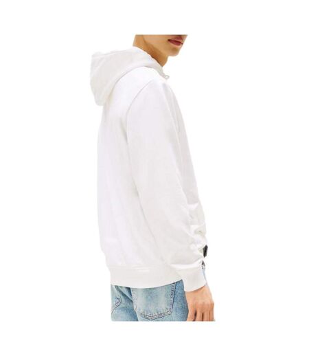 Sweat blanc homme tommy hilfiger regular - l