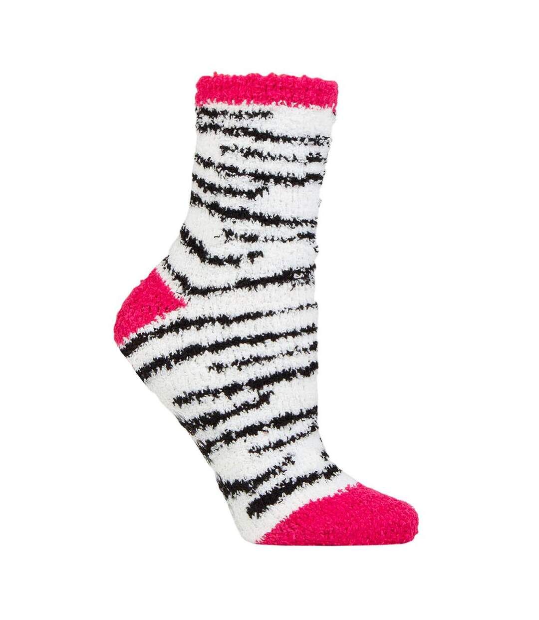 Wildfeet - 2 Paires Femme Chaussettes Lit Chaudes Antidérapantes Hiver-3