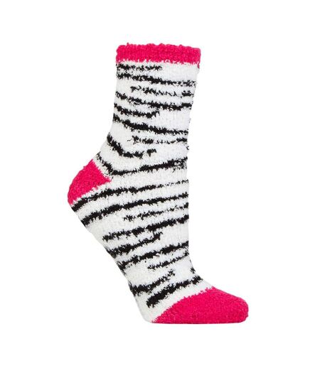 Wildfeet - 2 Paires Femme Chaussettes Lit Chaudes Antidérapantes Hiver
