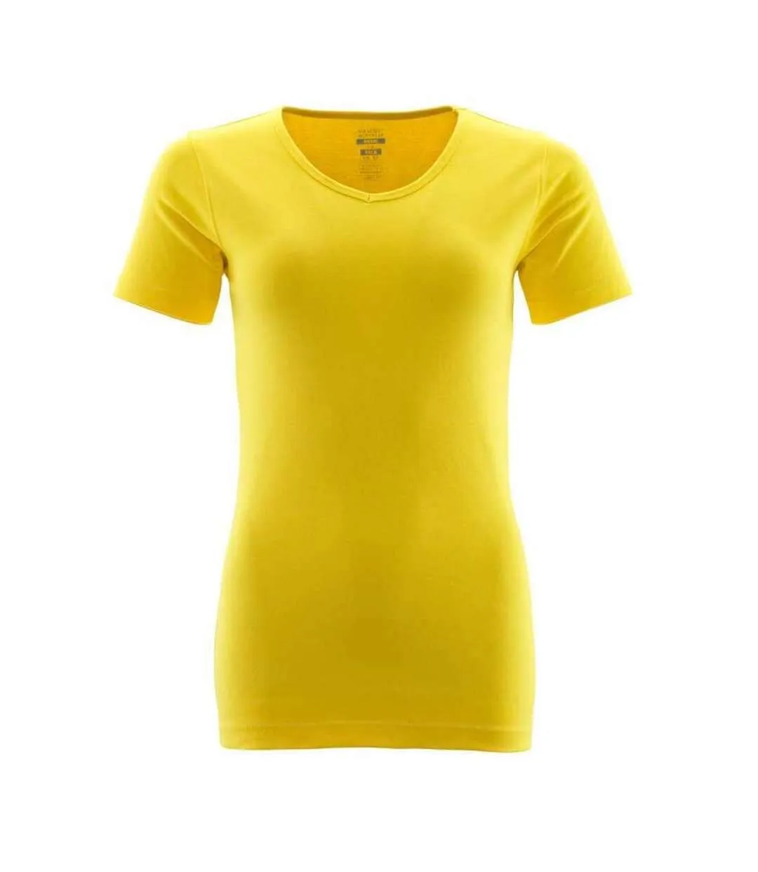 Womens/ladies Crossover Nice T-shirt Sunflower Yellow Mascot-1