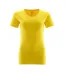 Womens/ladies Crossover Nice T-shirt Sunflower Yellow Mascot-1