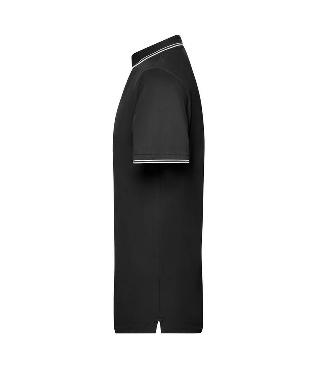 Polo Homme Noir Blanc James And Nicholson-3