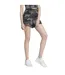 Womens/ladies Essentials Loose Fit Cargo Shorts Black Camo Adidas-1