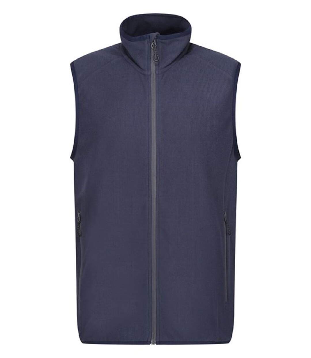 Gilet sans manches polaire - Homme - TRF695 - bleu marine et gris