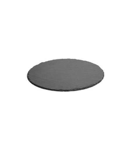 Lot de 6 Assiettes à Dessert Ardoise 22cm Gris