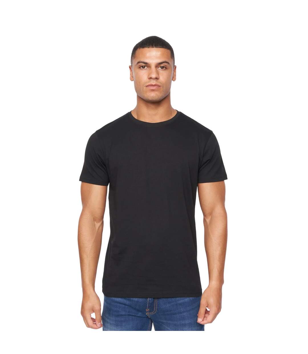 Pack of 5  Mens caplaz plain t-shirt  multicoloured Duck and Cover-4
