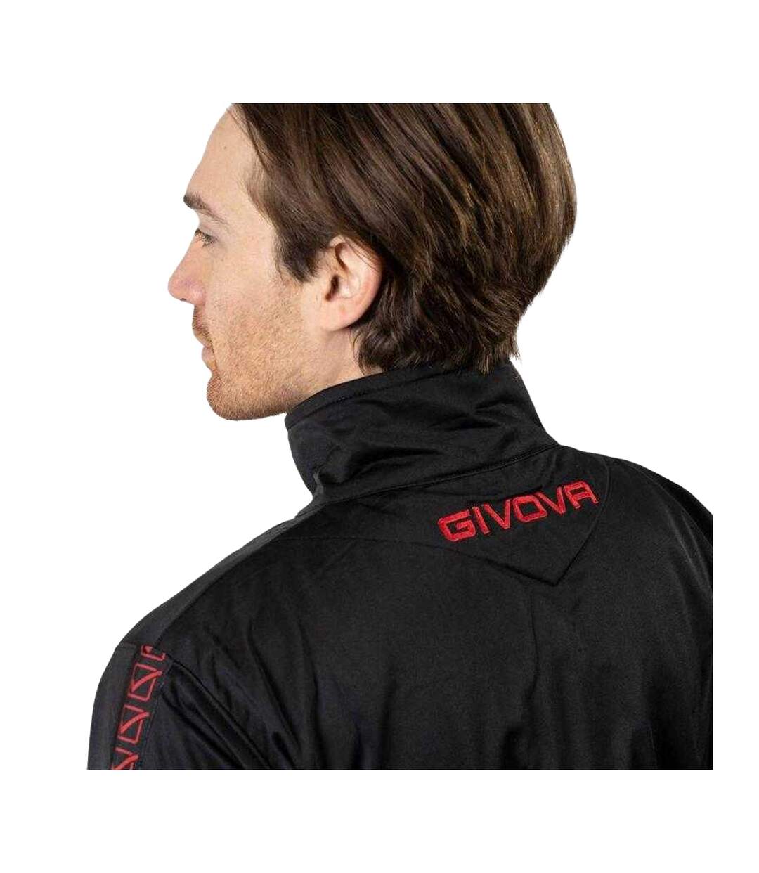 Ensemble De Survêtement Tuta Visa Homme Noir Orange Givova-4