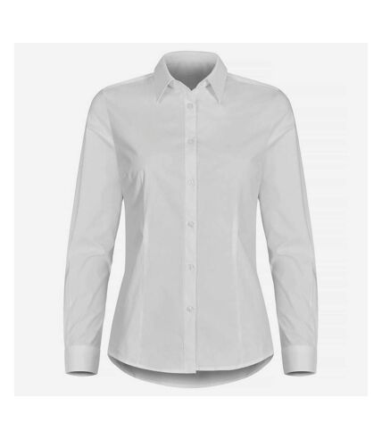 Clique Womens/Ladies Stretch Formal Shirt (White)