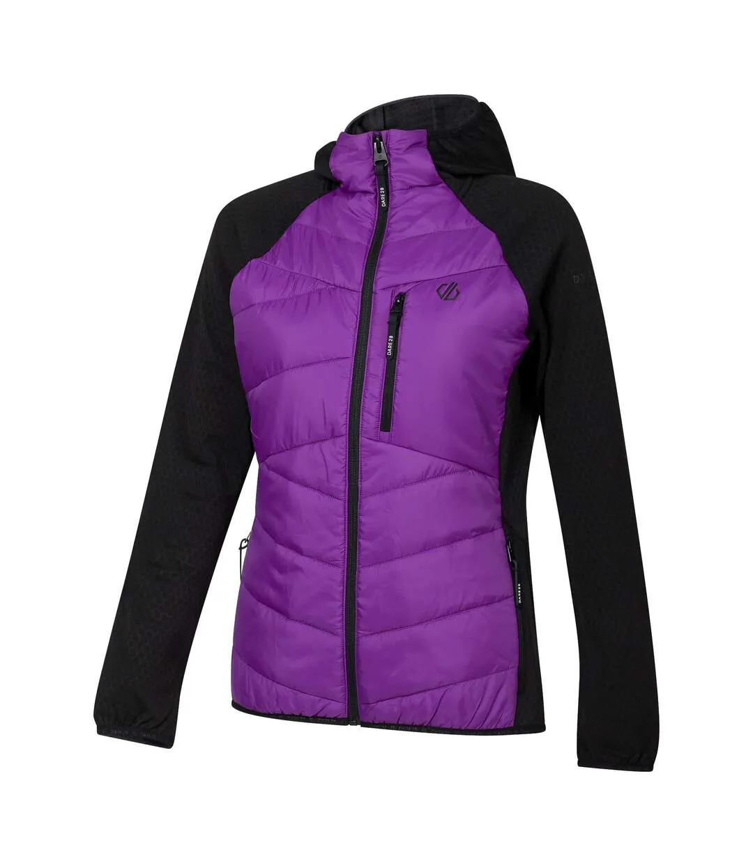 Doudoune Hybride Femme Amarante Noir Dare 2B-4