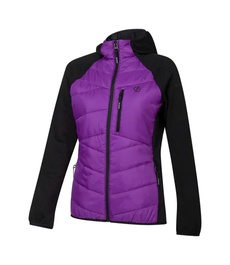 Doudoune Hybride Femme Amarante Noir Dare 2B
