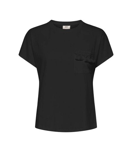 T-Shirt noir femme jdy ilse pocket