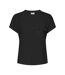 T-Shirt noir femme jdy ilse pocket-1