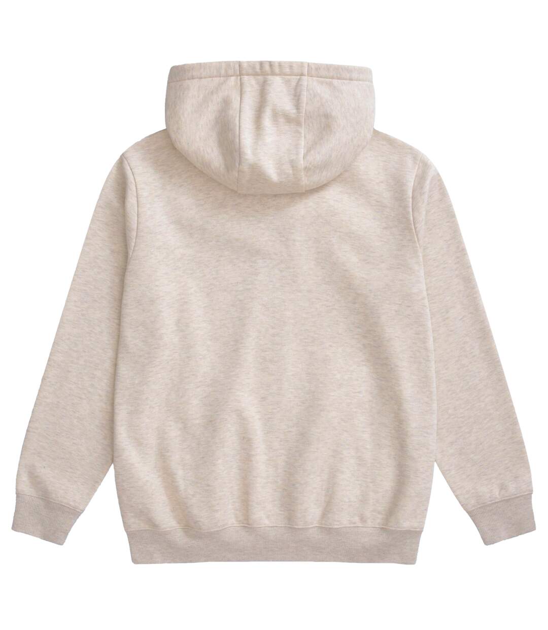 Womens/ladies maya full zip hoodie light beige Animal-2