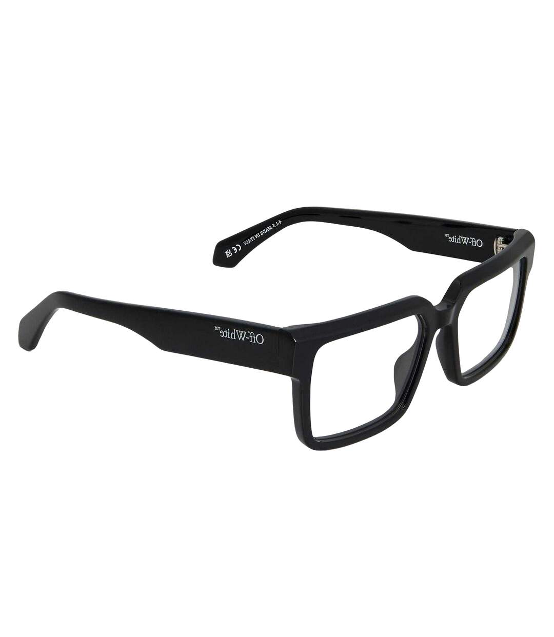Unisex Adult Style 8m Square Sunglasses One Size Black Off White-3