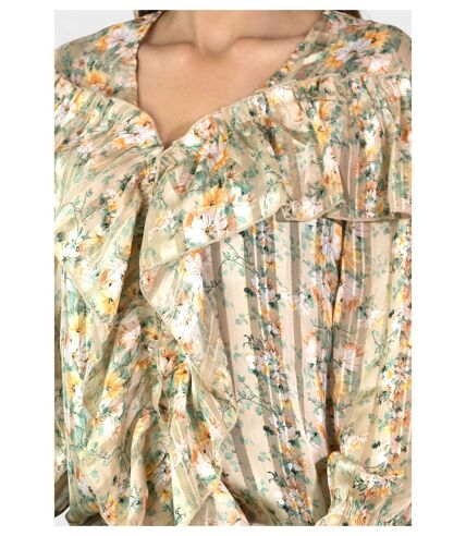 blouse imprimé floral