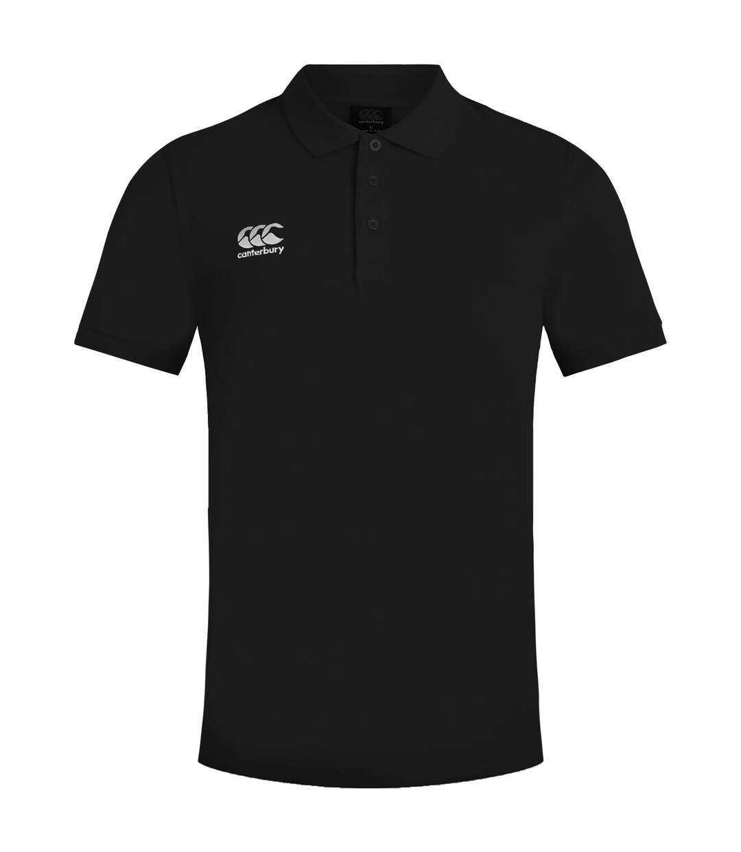 Waimak polo sport à manches courtes homme noir Canterbury Canterbury