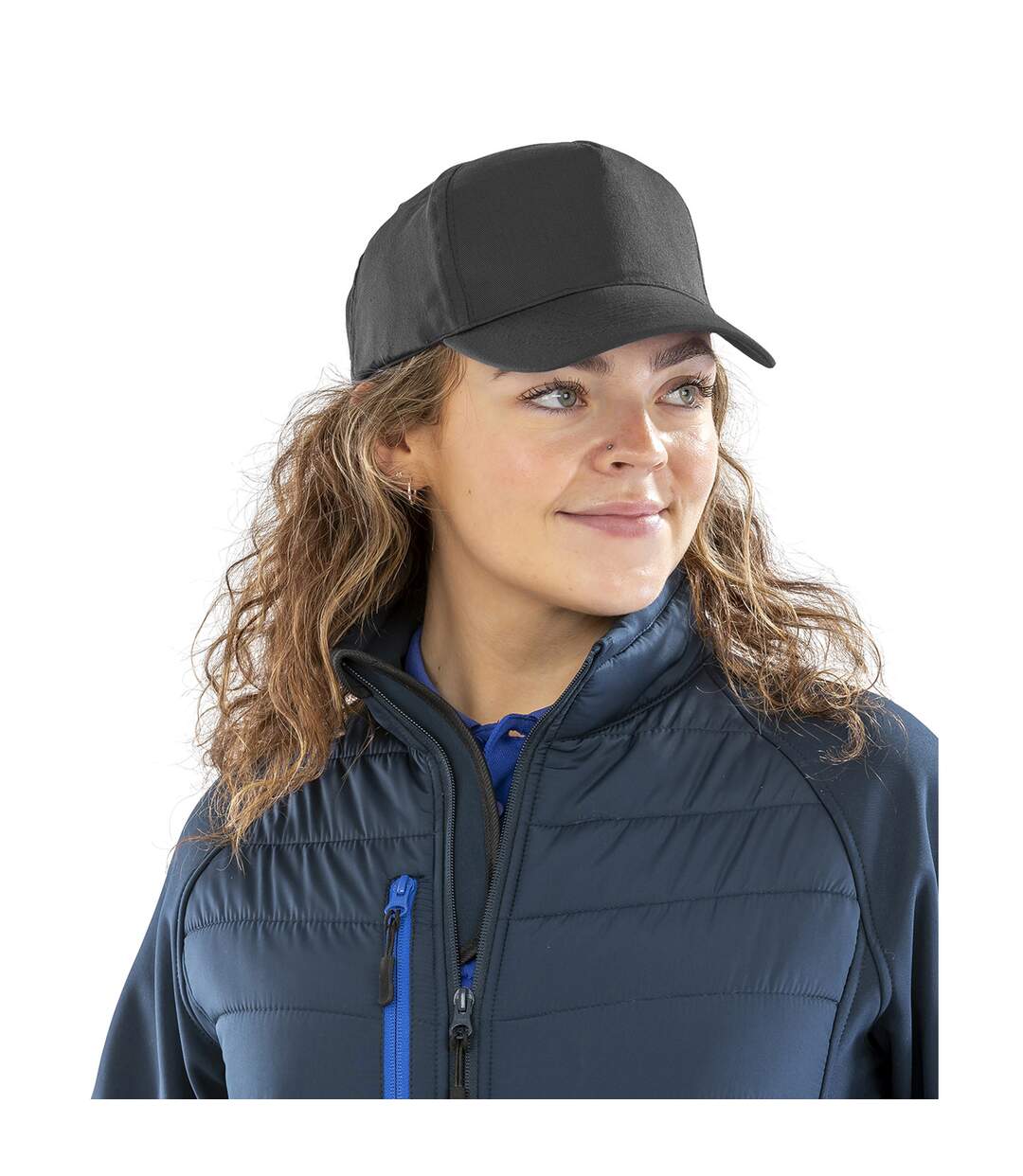 Casquette De Baseball Core Printers Noir Result Genuine Recycled-2