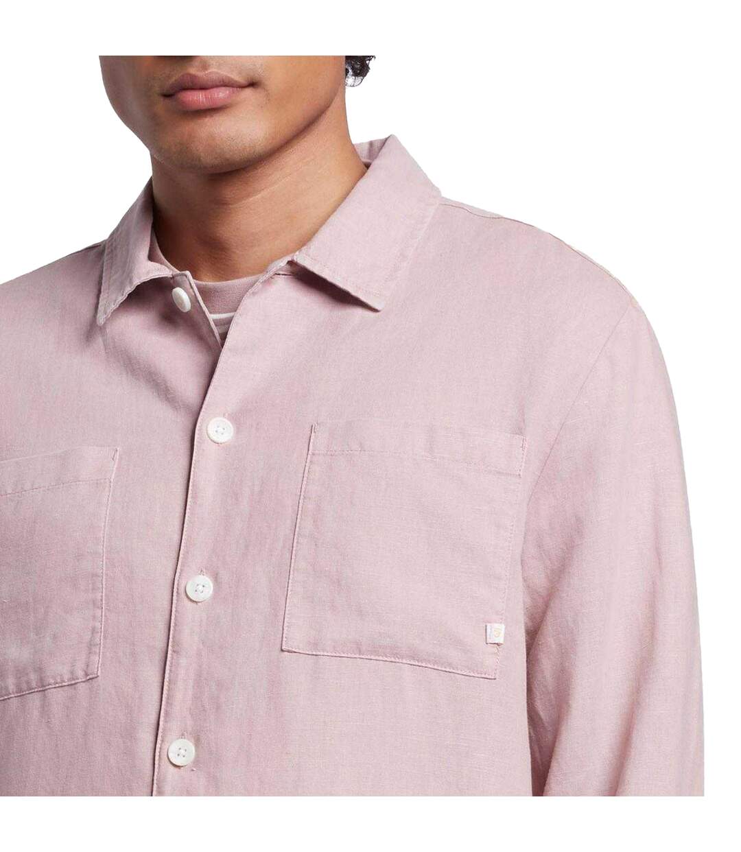 Chemise Nelson Homme Rose Farah-3