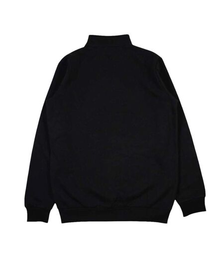 Sweat 1/4 de zip noir homme ellesse sop23615a