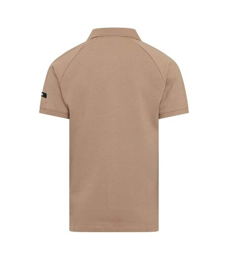 Mens Topfield Polo Shirt Sand Duck And Cover