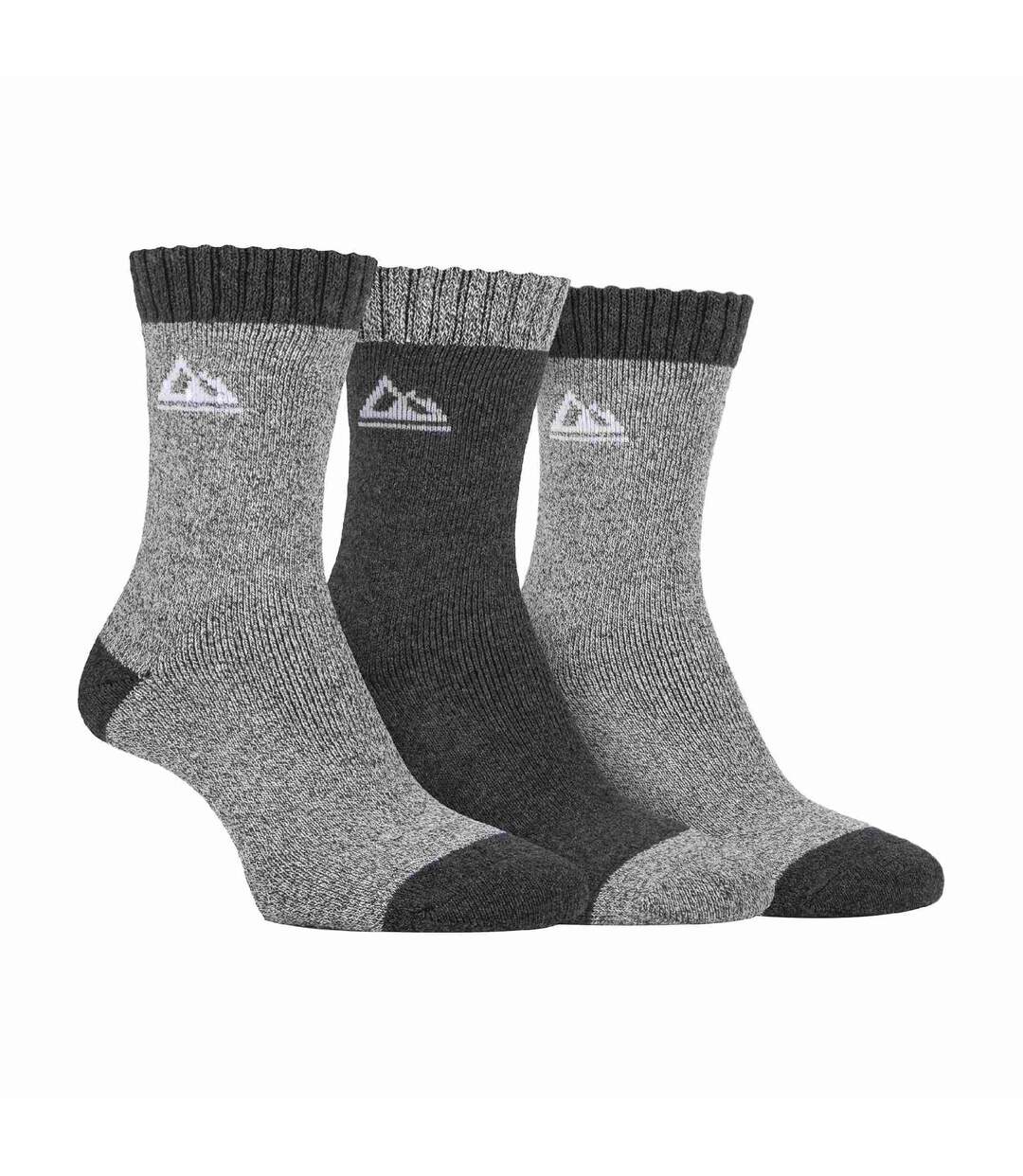 Storm Bloc - 3 Paires Chaussettes Randonnée Femme | Confortable Chaussettes-1