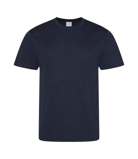 AWDis Just Cool Mens Performance Plain T-Shirt (French Navy) - UTRW683