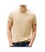 T-shirt beige homme tommy hilfiger stretch slim - l-1