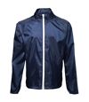 2786 - Lot de 2 vestes de pluie légères - Homme (Bleu marine/Blanc) - UTRW7001