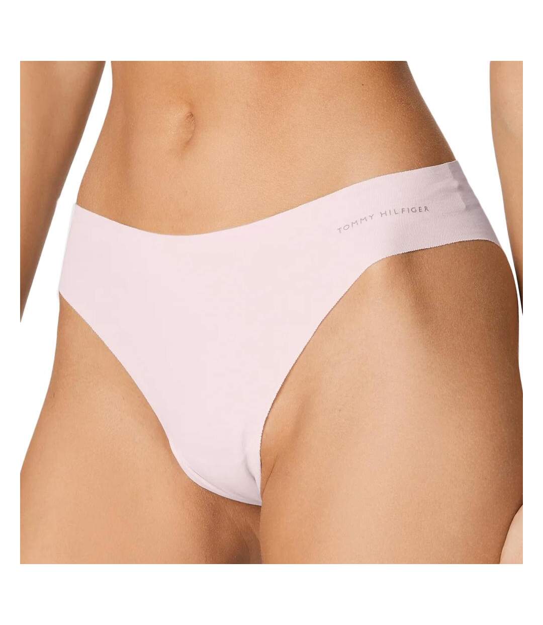 X3 Tangas Blanc/Mauve/Rose Femme Tommy Hilfiger Underwear - XS-2