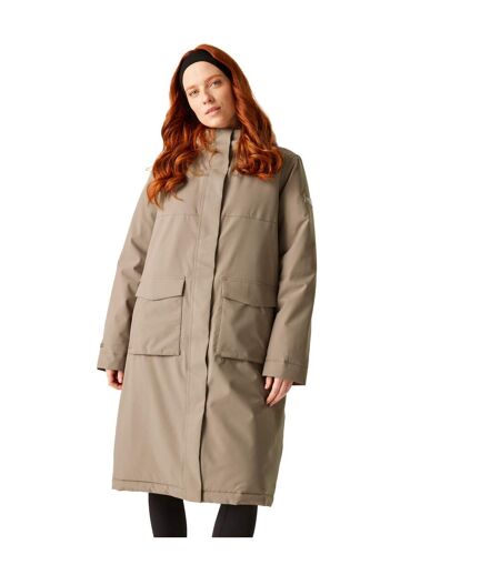 Veste Imperméable Yarli Femme Moka Cacao Regatta