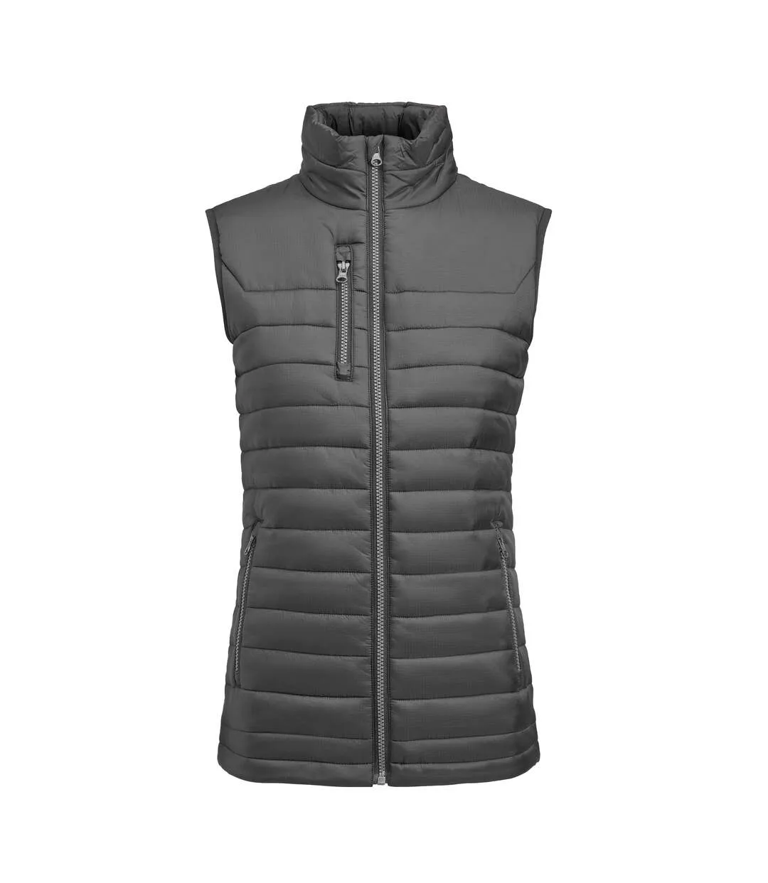 Veste Sans Manches Meadows Femme Gris Acier James Harvest-1