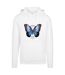 Sweat À Capuche Become The Change Butterfly Homme Blanc Mister Tee-3