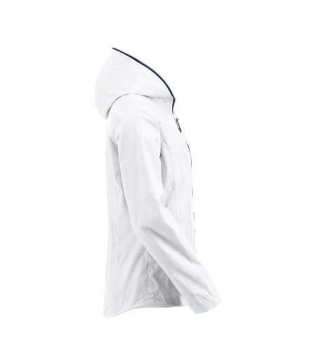 Veste à capuche seabrook femme blanc Clique