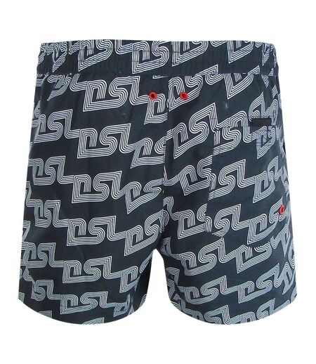 Mens Bmbx-ken-37 All-over Print Board Shorts Black Diesel