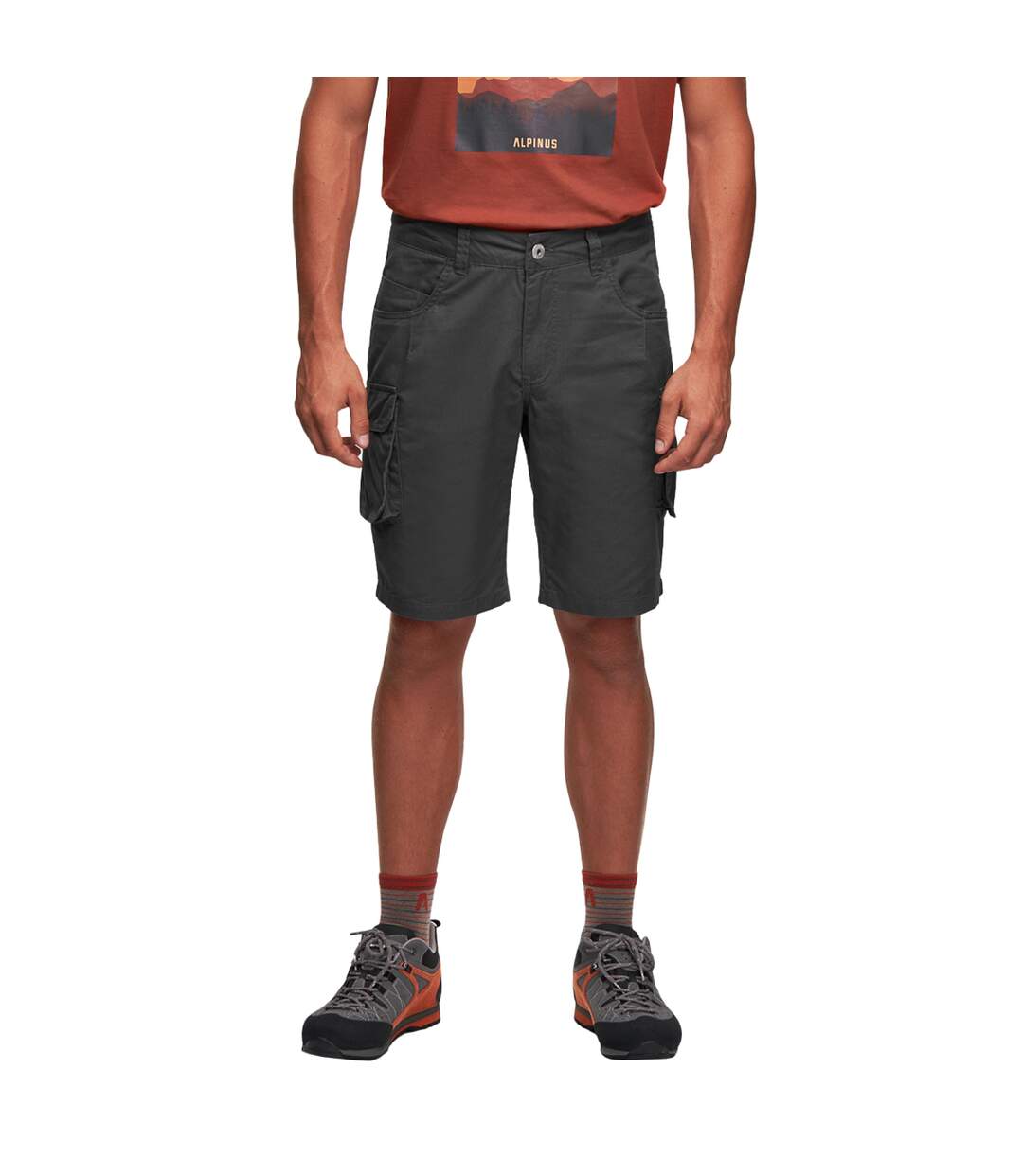 Short Askja Homme Gris Alpinus-1