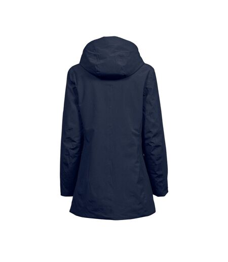 Womens/ladies All Weather Parka Deep Navy Tee Jays