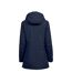 Womens/ladies All Weather Parka Deep Navy Tee Jays-2